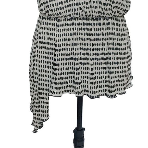 NWT ZARA Polka dot elastic waist asymmetrical hem camisole - Picture 4 of 13